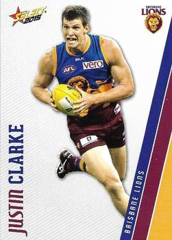 2015 Select AFL Champions #19 Justin Clarke Front